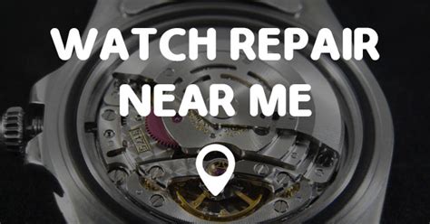 watch repair courses near me.